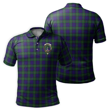 MacKinlay (McKinlay) Tartan Men's Polo Shirt with Family Crest