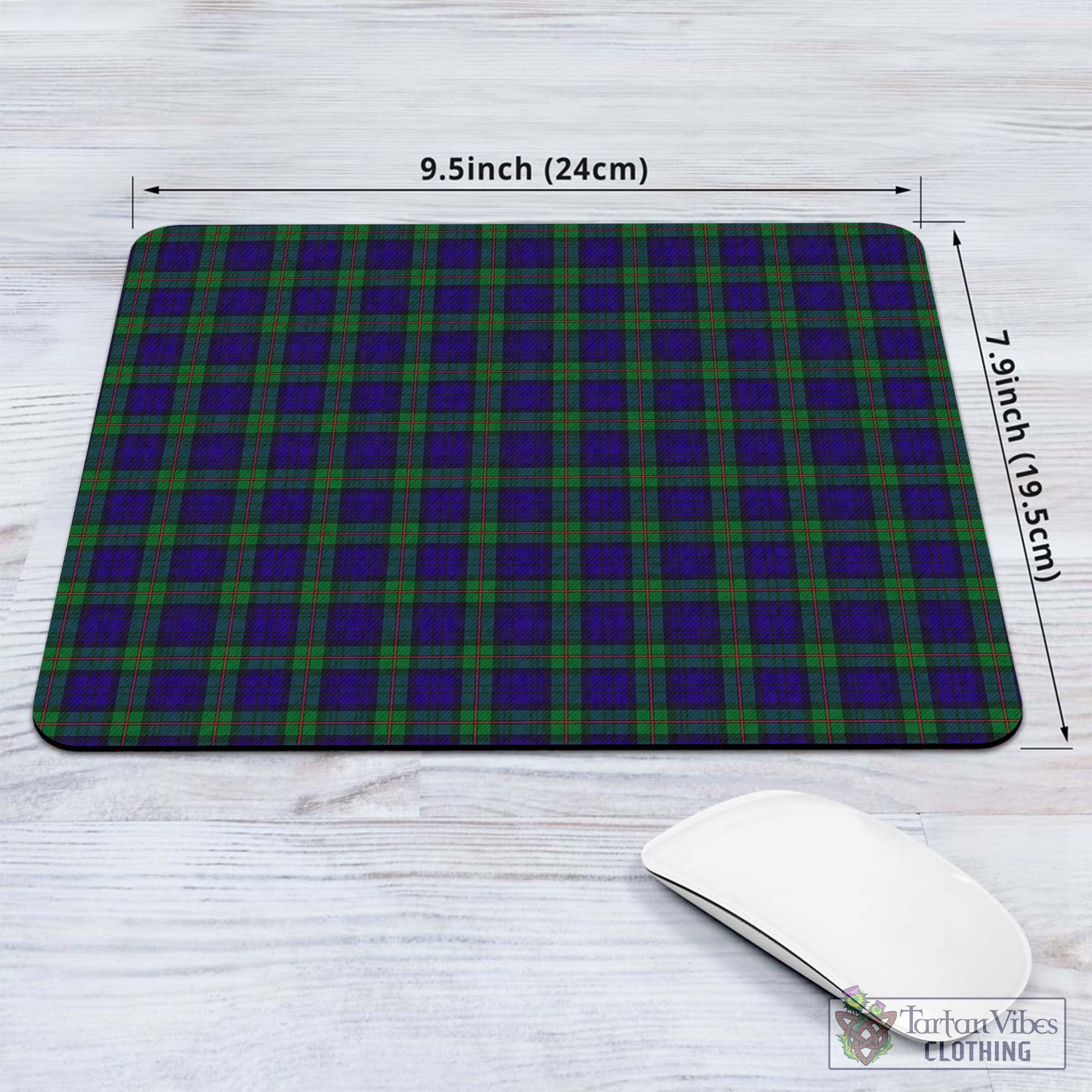Tartan Vibes Clothing MacKinlay Modern Tartan Mouse Pad