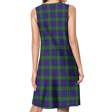 MacKinlay Modern Tartan Womens Casual Dresses - Tartanvibesclothing