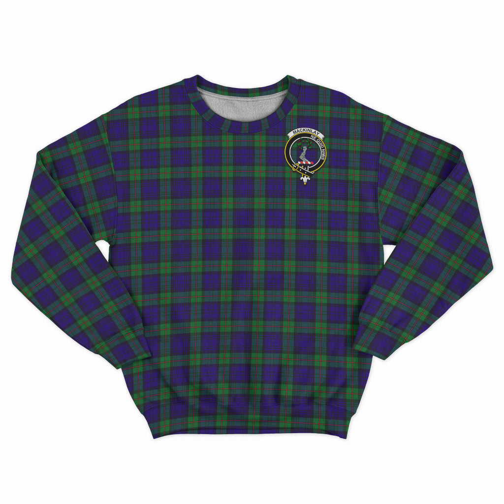 MacKinlay (McKinlay) Tartan Sweatshirt with Family Crest - Tartan Vibes Clothing