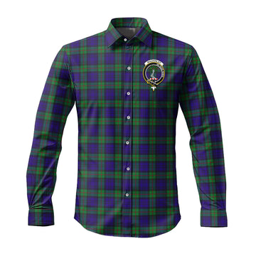 mackinlay-modern-tartan-long-sleeve-button-up-shirt-with-family-crest