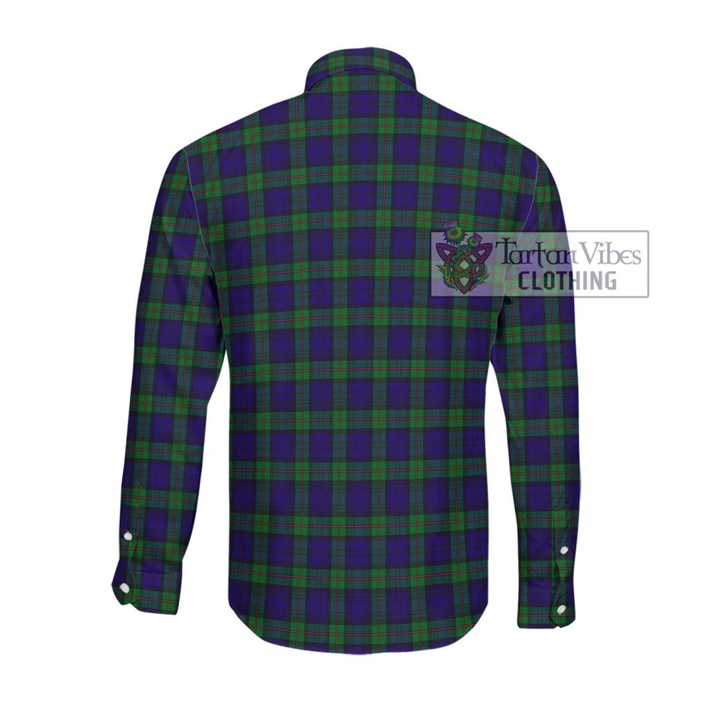 MacKinlay (McKinlay) Tartan Long Sleeve Button Shirt with Family Crest DNA In Me Style - Tartanvibesclothing Shop