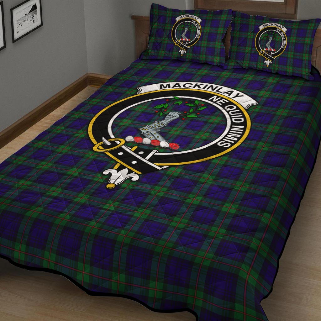 MacKinlay (McKinlay) Tartan Quilt Bed Set with Family Crest - Tartan Vibes Clothing