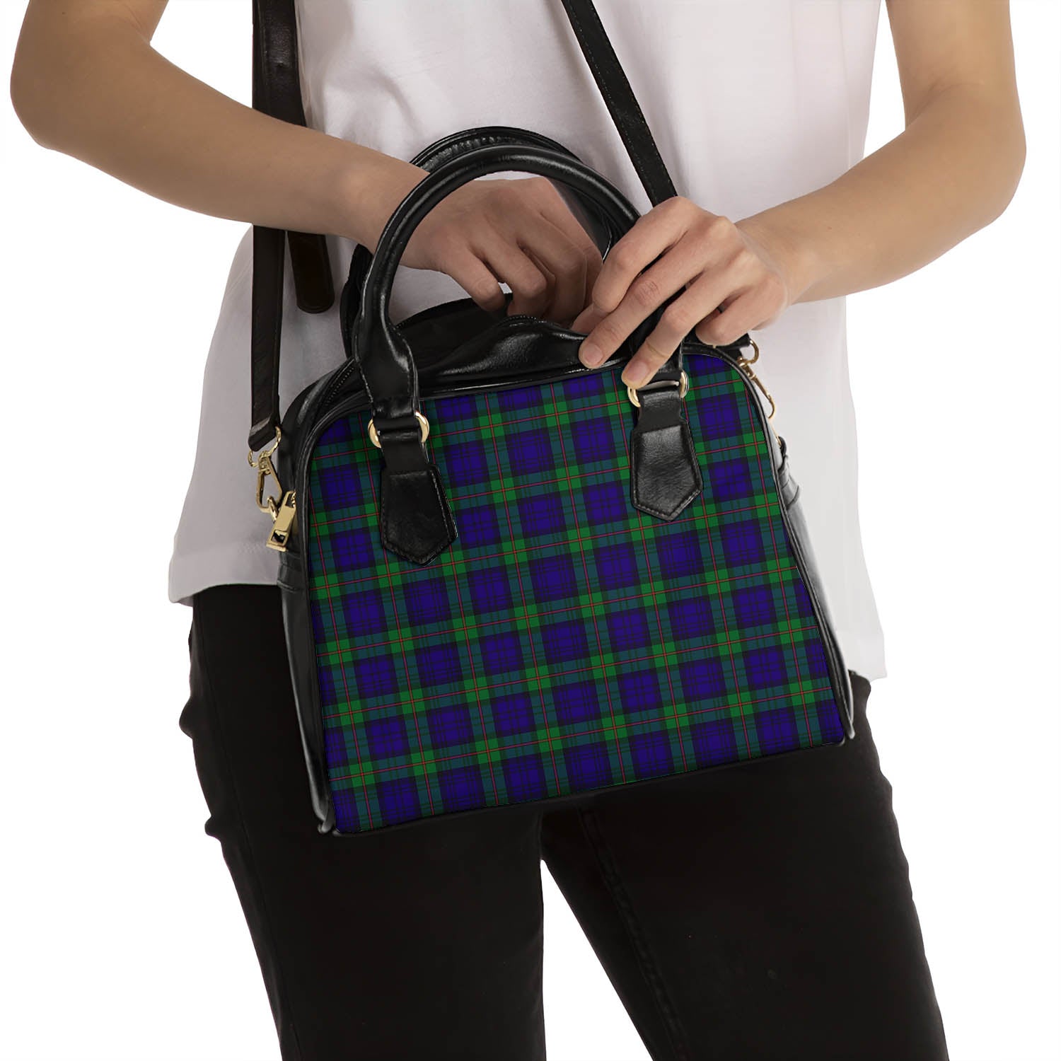 MacKinlay Modern Tartan Shoulder Handbags - Tartanvibesclothing