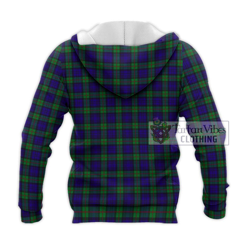 MacKinlay (McKinlay) Tartan Knitted Hoodie with Family Crest DNA In Me Style - Tartanvibesclothing Shop