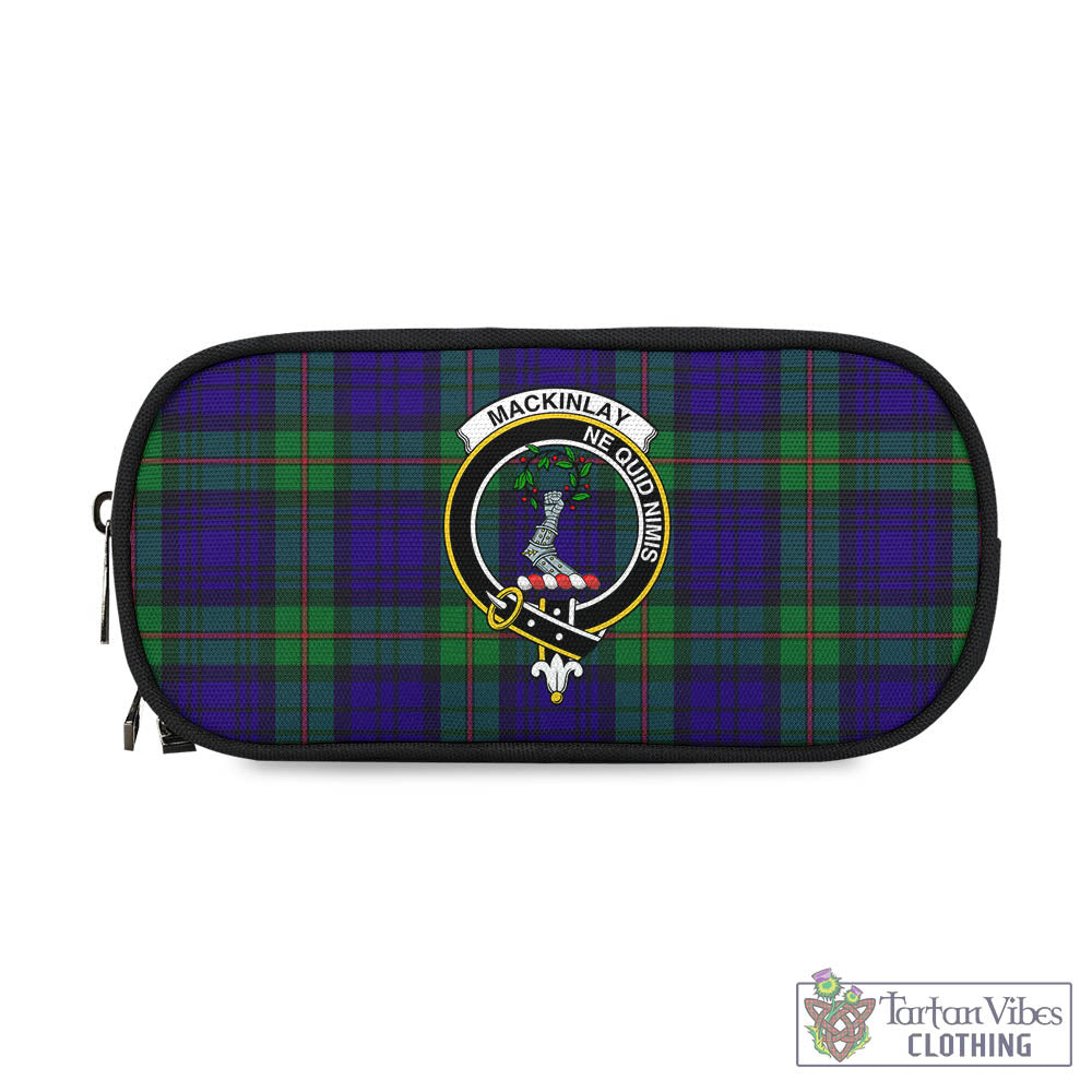 Tartan Vibes Clothing MacKinlay Modern Tartan Pen and Pencil Case with Family Crest