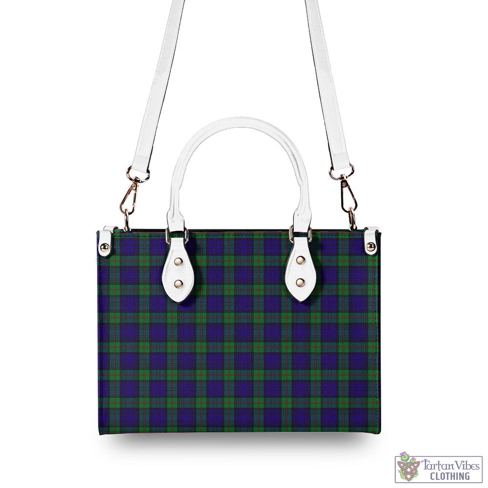 Tartan Vibes Clothing MacKinlay Modern Tartan Luxury Leather Handbags