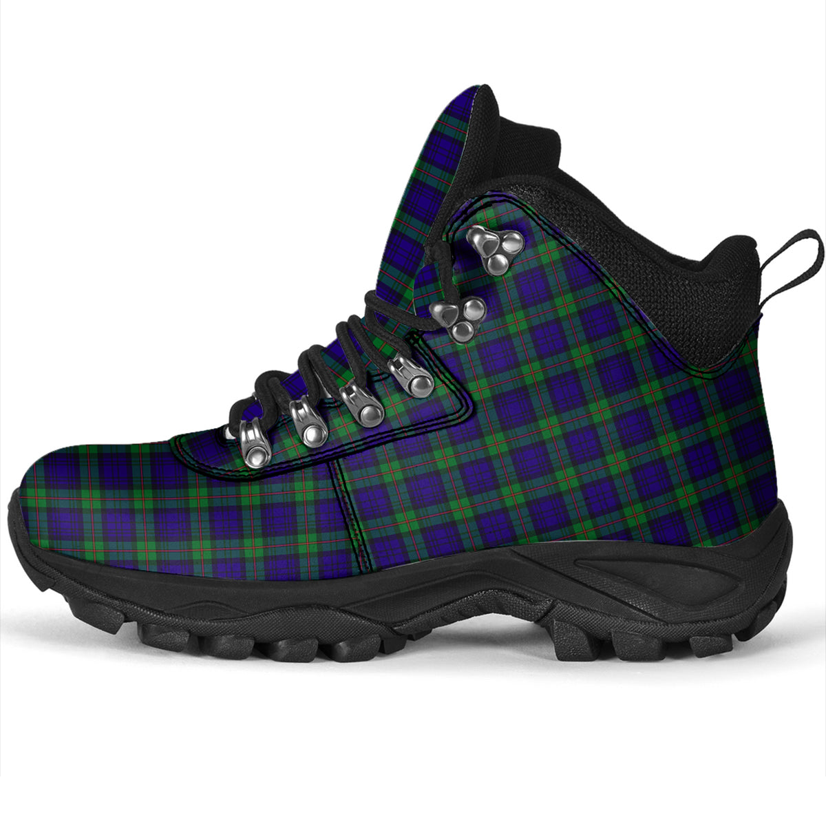 MacKinlay Modern Tartan Alpine Boots - Tartanvibesclothing