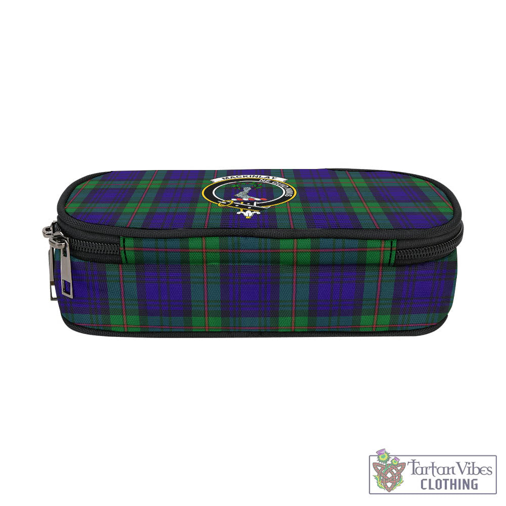 Tartan Vibes Clothing MacKinlay Modern Tartan Pen and Pencil Case with Family Crest