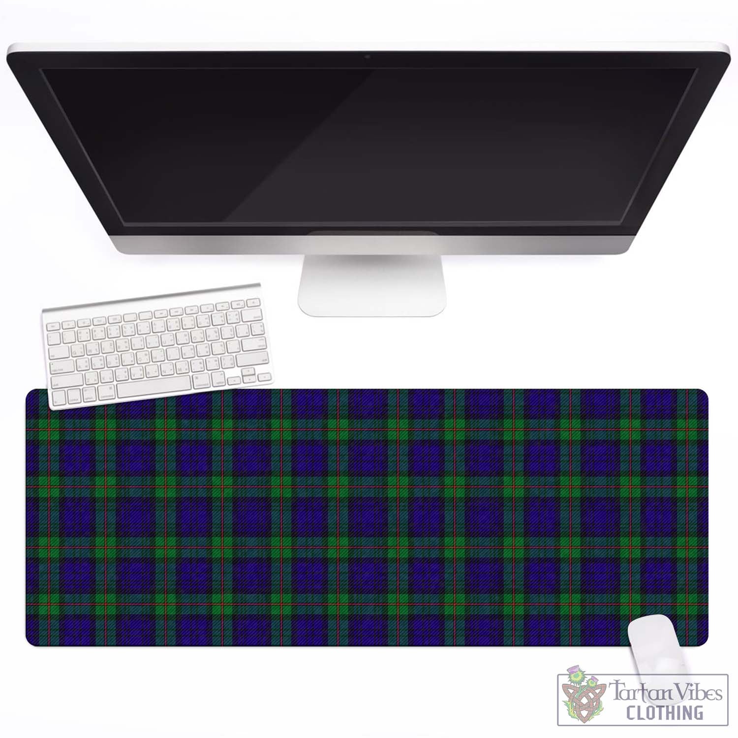 Tartan Vibes Clothing MacKinlay Modern Tartan Mouse Pad