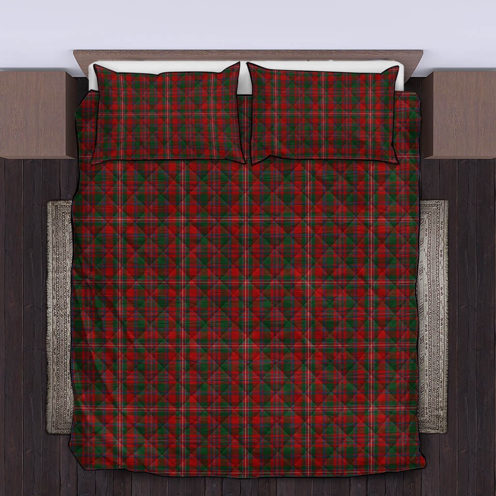 MacKinnon (McKinnon) Tartan Quilt Bed Set King - Tartan Vibes Clothing
