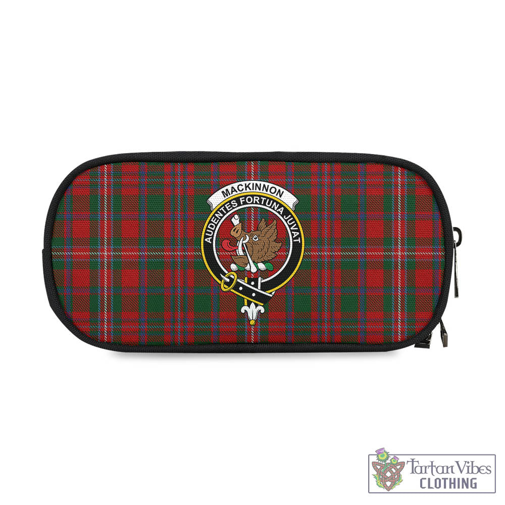 Tartan Vibes Clothing MacKinnon Tartan Pen and Pencil Case with Family Crest