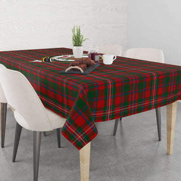 MacKinnon Tatan Tablecloth with Family Crest