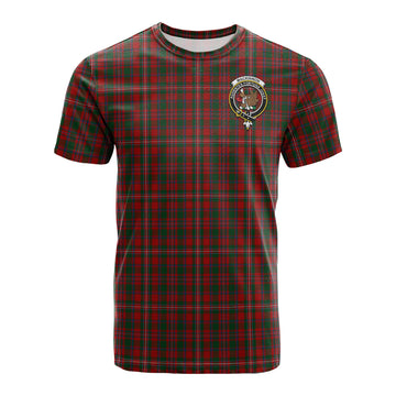 MacKinnon (McKinnon) Tartan T-Shirt with Family Crest - Tartan Vibes Clothing