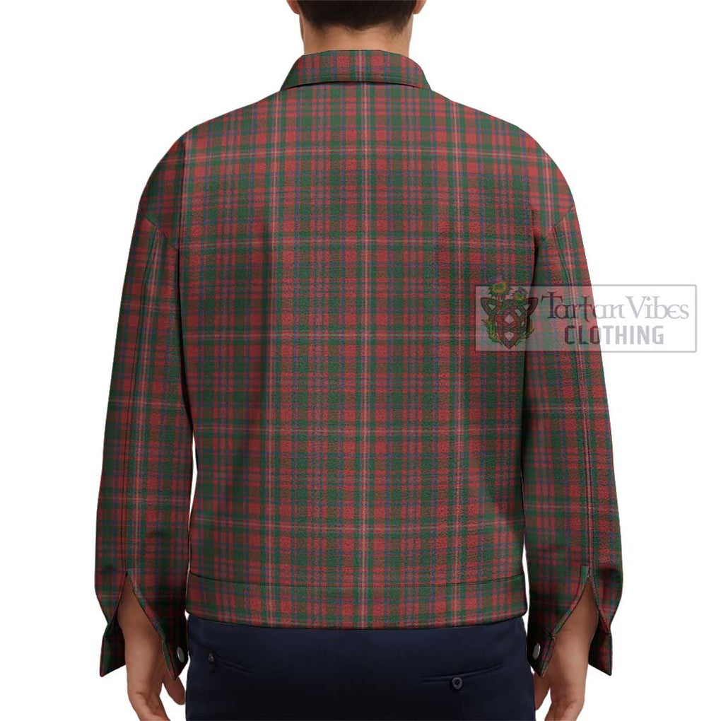 MacKinnon (McKinnon) Tartan Unisex Lapel Cotton Jacket - Tartan Vibes Clothing