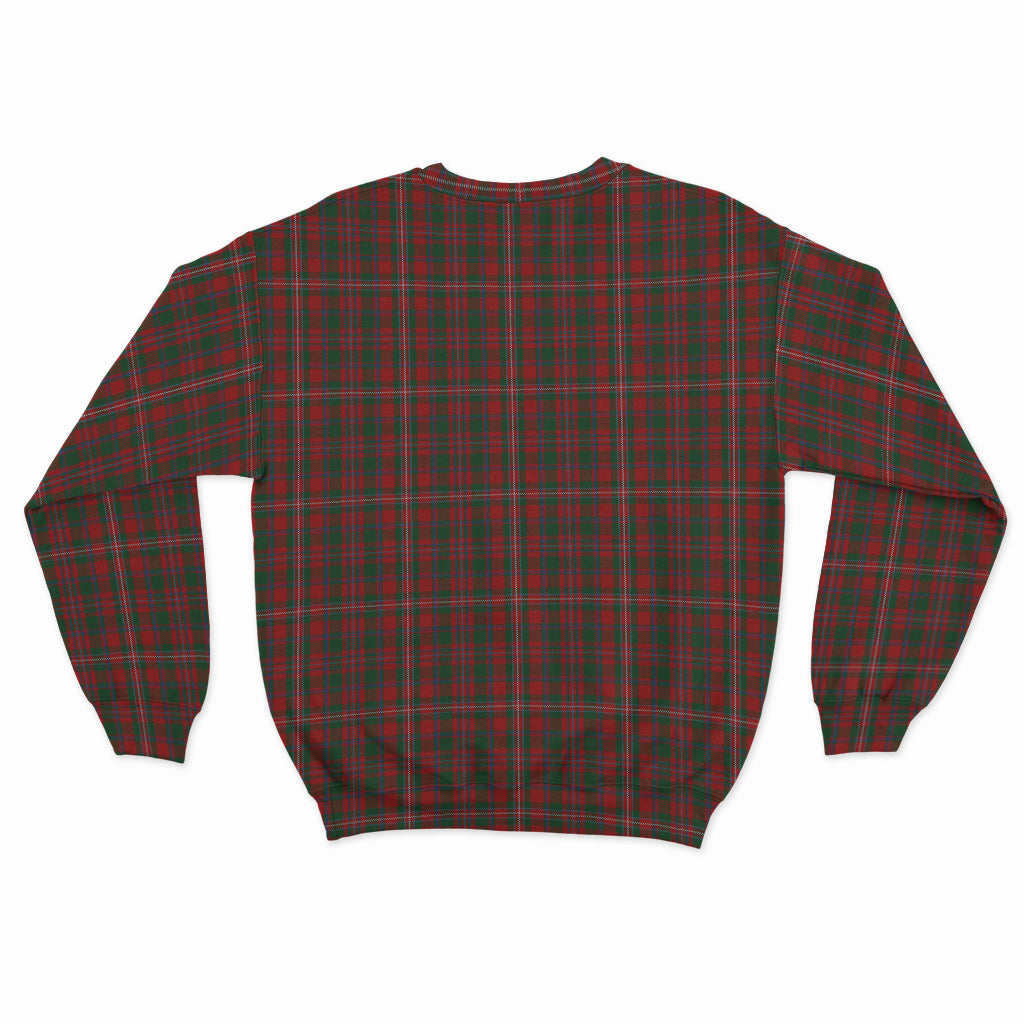 MacKinnon (McKinnon) Tartan Sweatshirt with Family Crest - Tartan Vibes Clothing