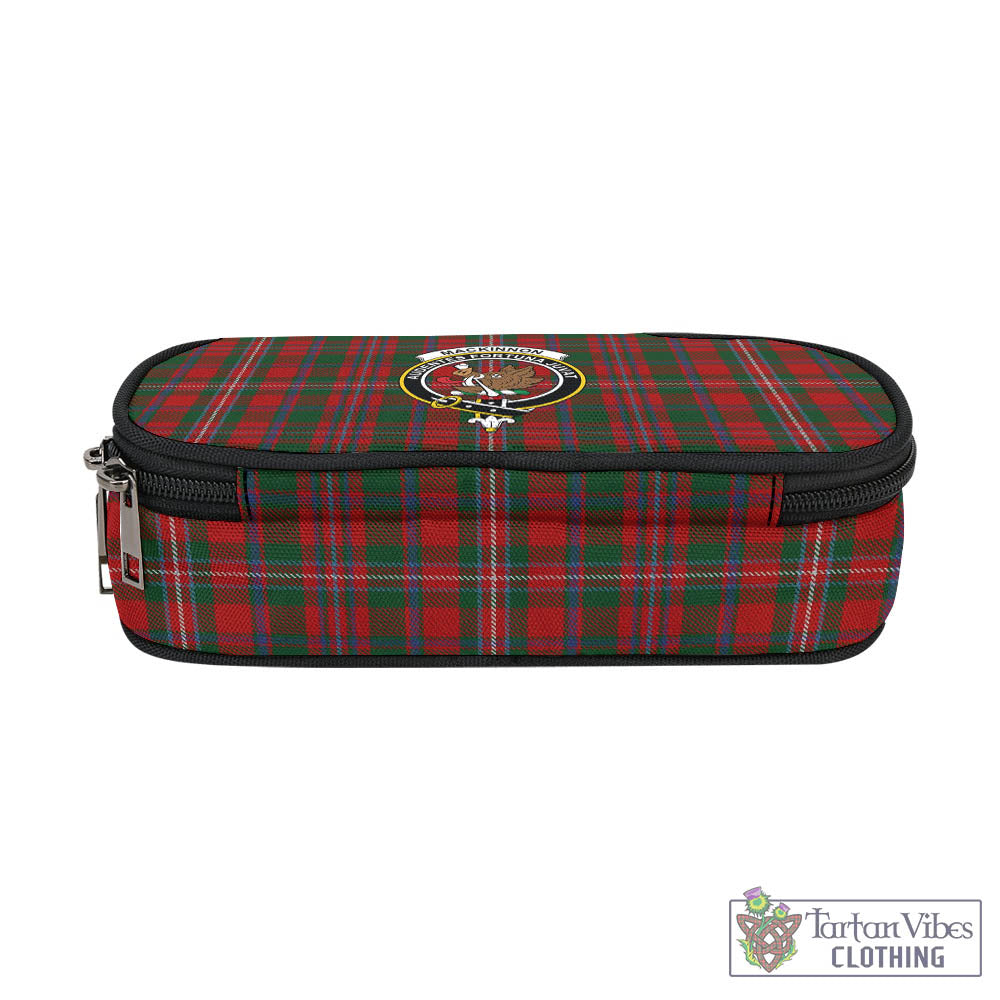 Tartan Vibes Clothing MacKinnon Tartan Pen and Pencil Case with Family Crest