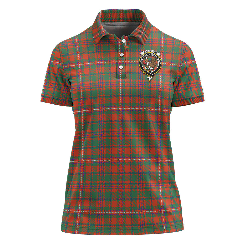 mackinnon-ancient-tartan-polo-shirt-with-family-crest-for-women