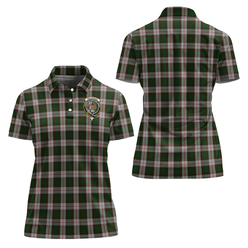 mackinnon-dress-tartan-polo-shirt-with-family-crest-for-women