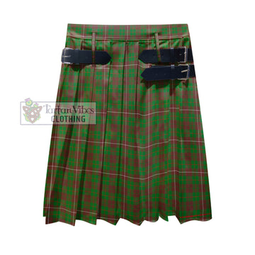 MacKinnon Hunting Modern Tartan Men's Pleated Skirt - Fashion Casual Retro Scottish Kilt Style