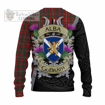 MacKinnon (McKinnon) Tartan Family Crest Knitted Sweater Lion Rampant Royal Thistle Shield Celtic Inspired