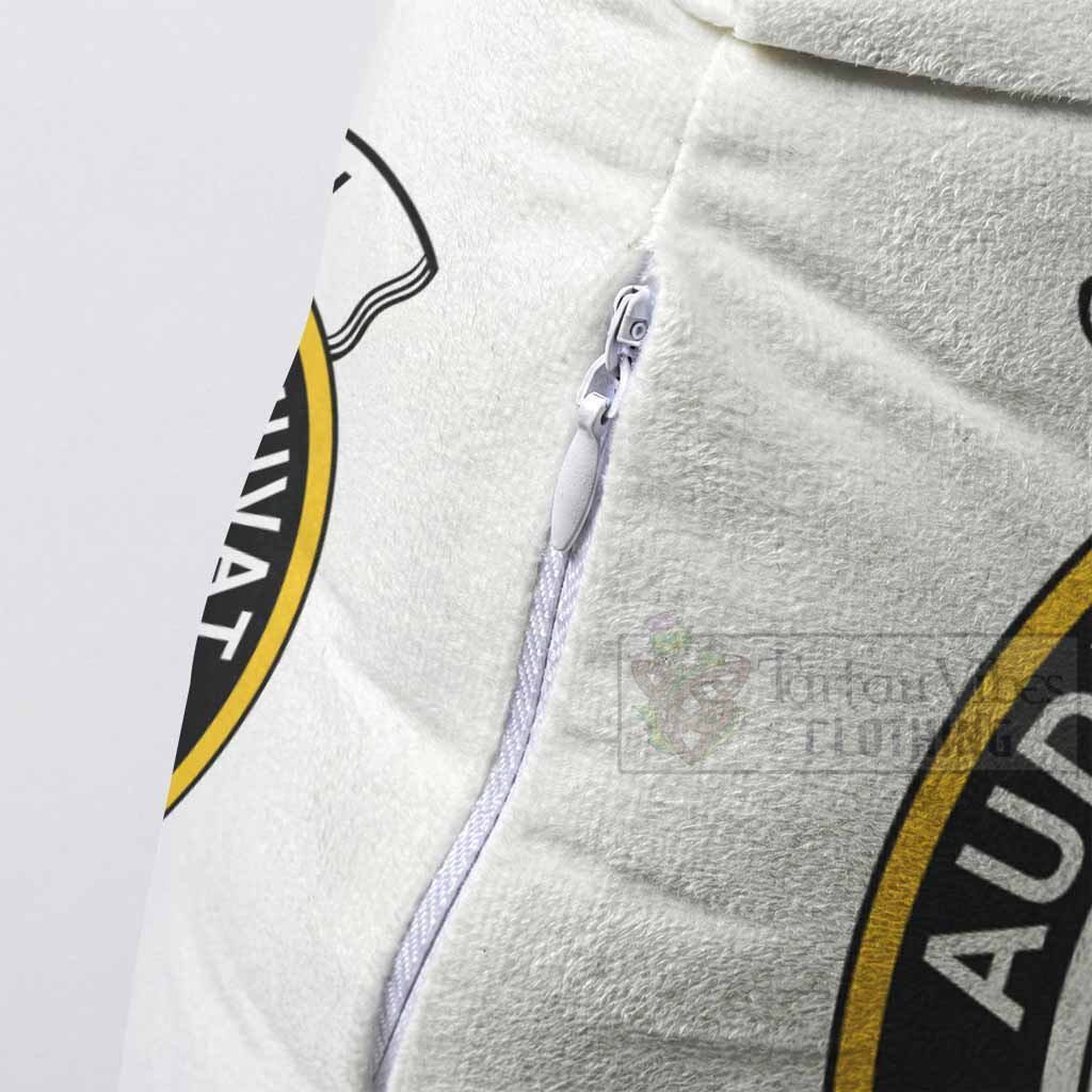 MacKinnon (McKinnon) Clan Crest Shaped Throw Pillow, Scottish Clan Badge Decorative Pillow