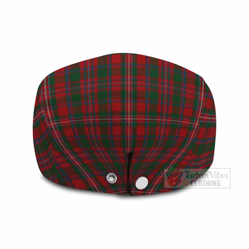 MacKinnon (McKinnon) Family Crest Tartan Jeff Cap, Tartan Flat Cap