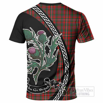 MacKinnon (McKinnon) Family Crest Tartan T-Shirt Alba Thistle Inspired - Tartan Vibes Clothing