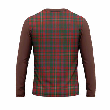 MacKinnon (McKinnon) Tartan Accent Long Sleeve T-Shirt with Family Crest