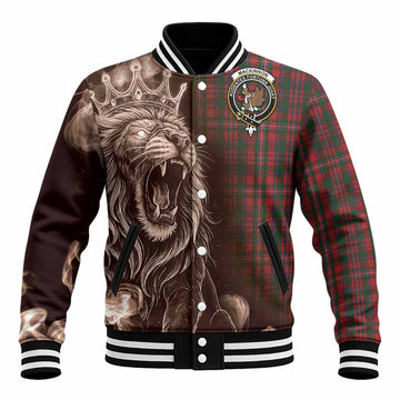 MacKinnon (McKinnon) Tartan Baseball Jacket Roaring Lion Heritage
