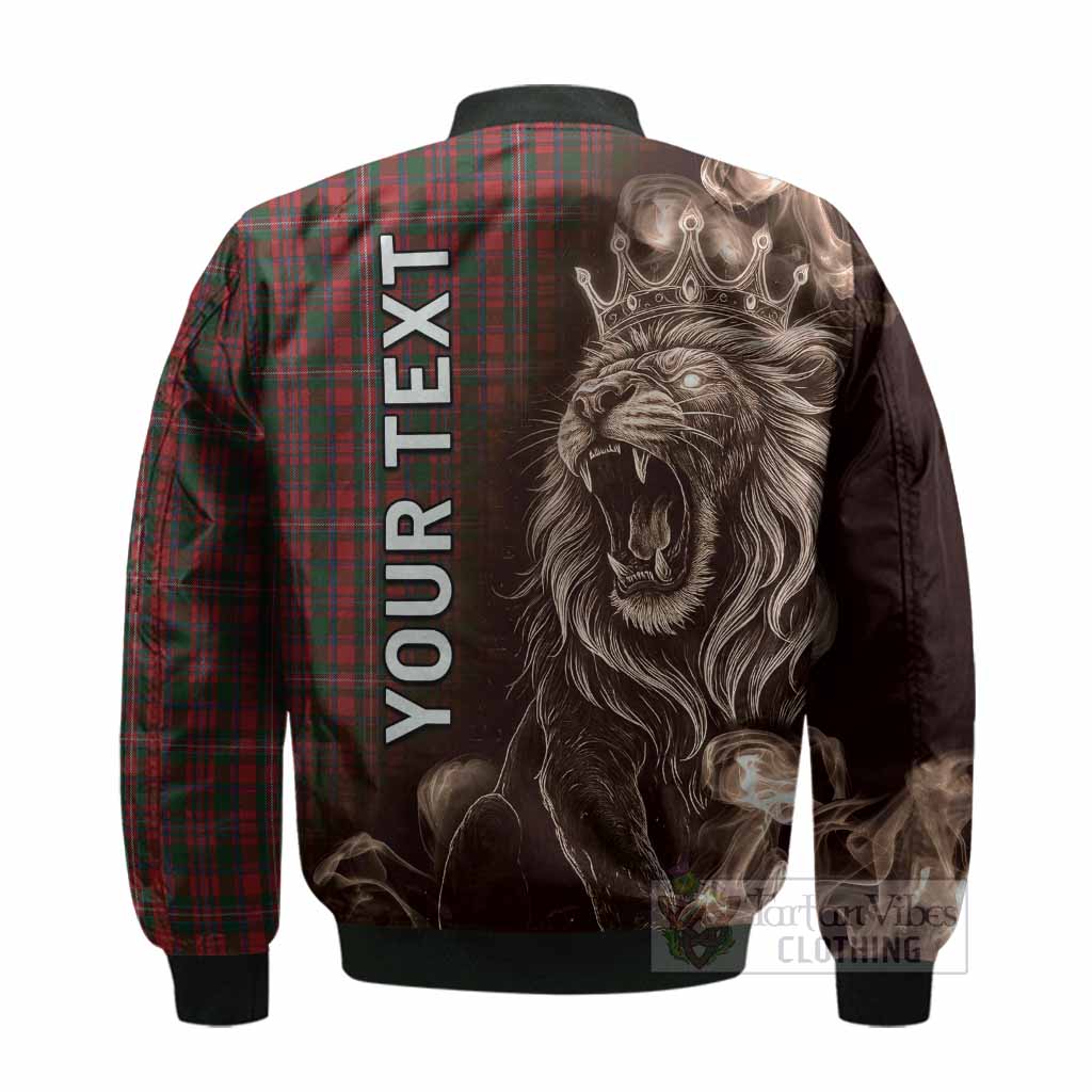 MacKinnon (McKinnon) Tartan Bomber Jacket Roaring Lion Heritage
