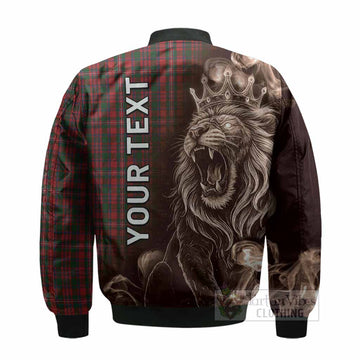 MacKinnon (McKinnon) Tartan Bomber Jacket Roaring Lion Heritage