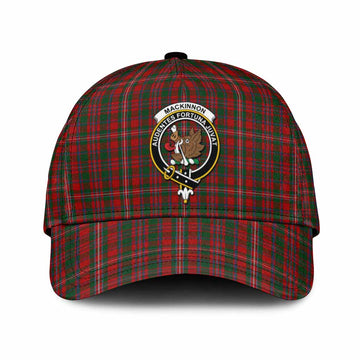 MacKinnon (McKinnon) Tartan Classic Cap with Family Crest