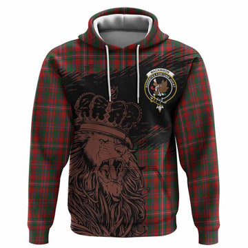 MacKinnon (McKinnon) Tartan Crest Hoodie Crowned Lion Heritage Style