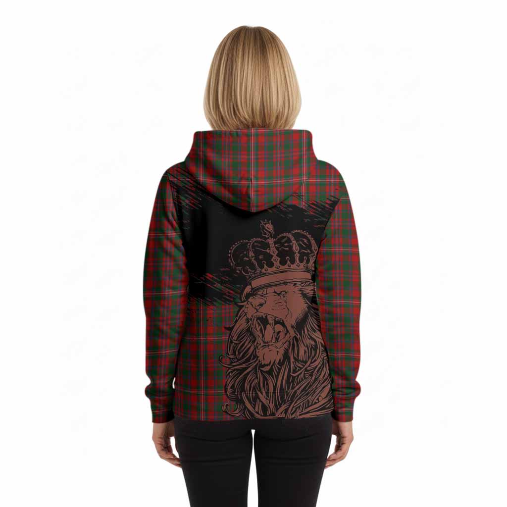 MacKinnon (McKinnon) Tartan Crest Hoodie Crowned Lion Heritage Style