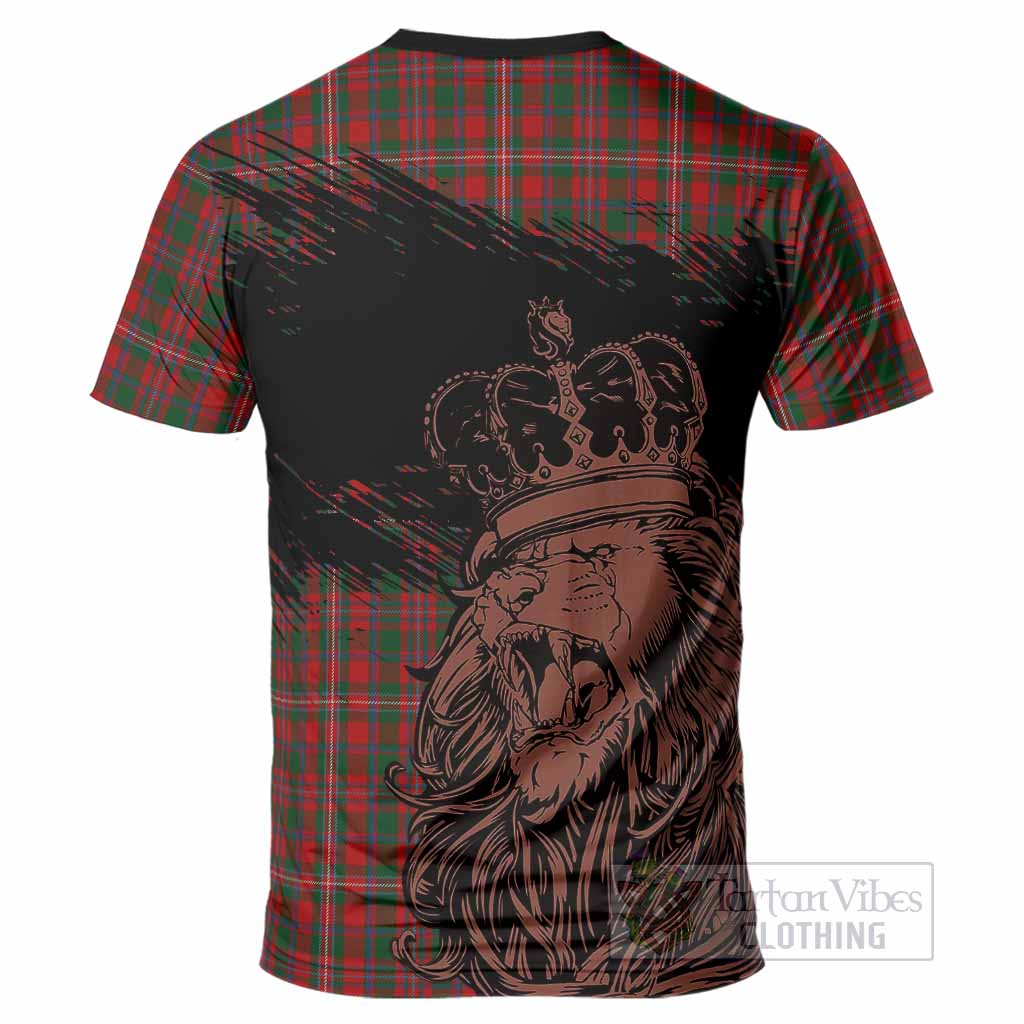 MacKinnon (McKinnon) Tartan Crest T-Shirt Crowned Lion Heritage Style