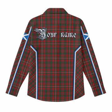MacKinnon (McKinnon) Tartan Crest Women Casual Shirt Scotland Coat of Arm Flag Style - Tartan Vibes Clothing
