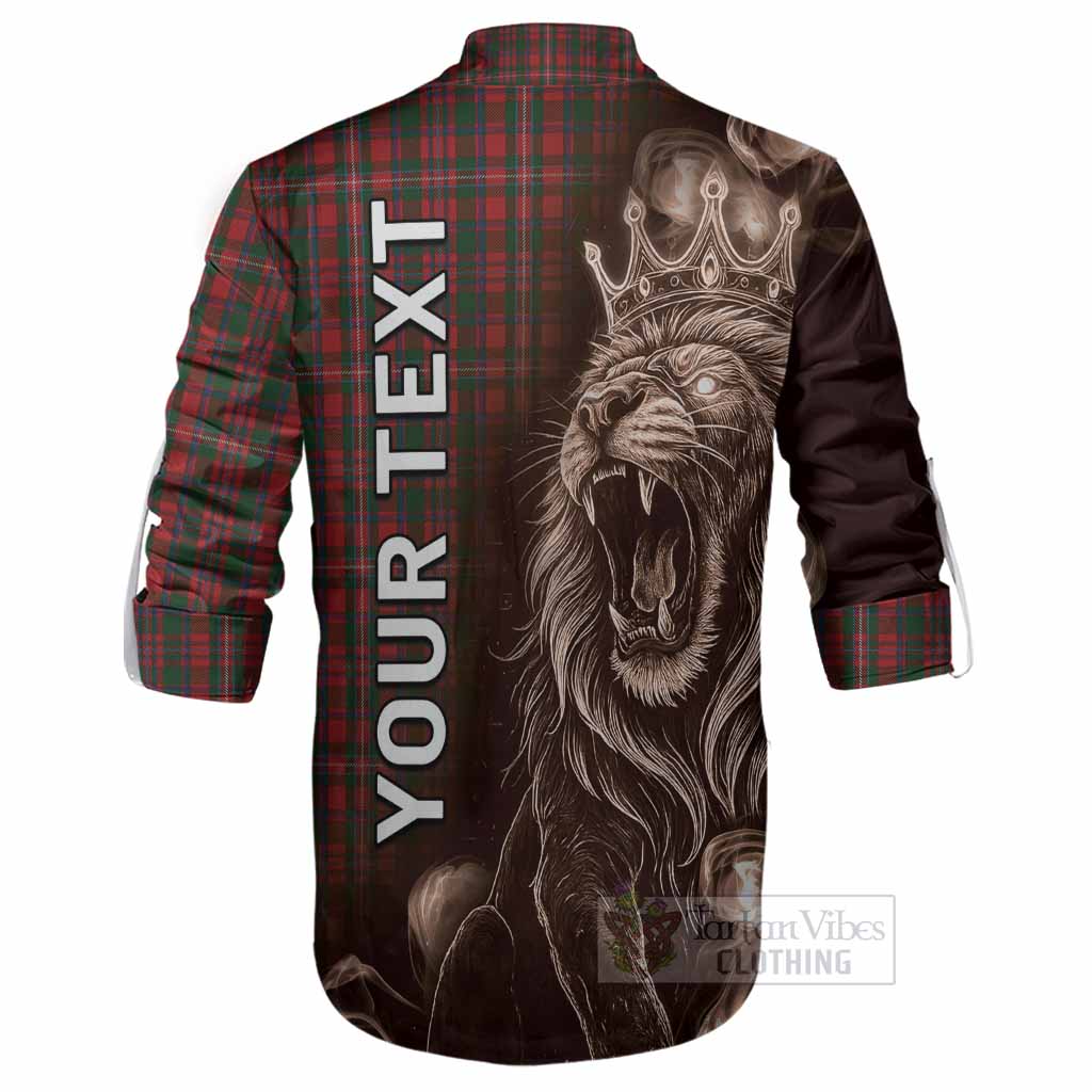 MacKinnon (McKinnon) Tartan Ghillie Shirt Roaring Lion Heritage