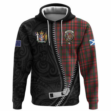 MacKinnon (McKinnon) Tartan Hoodie New Zealand Pattern Unique Zipper Stylized