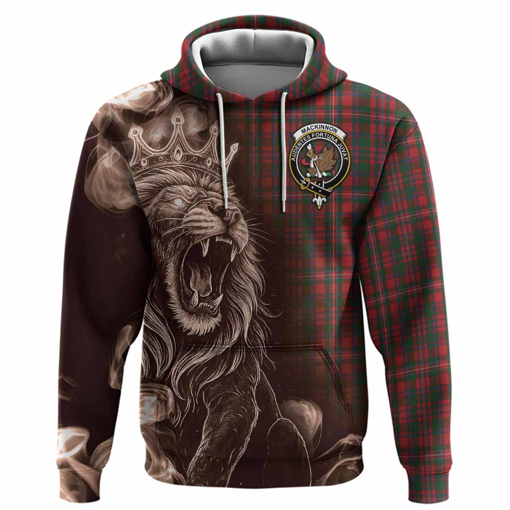 MacKinnon (McKinnon) Tartan Hoodie Roaring Lion Heritage