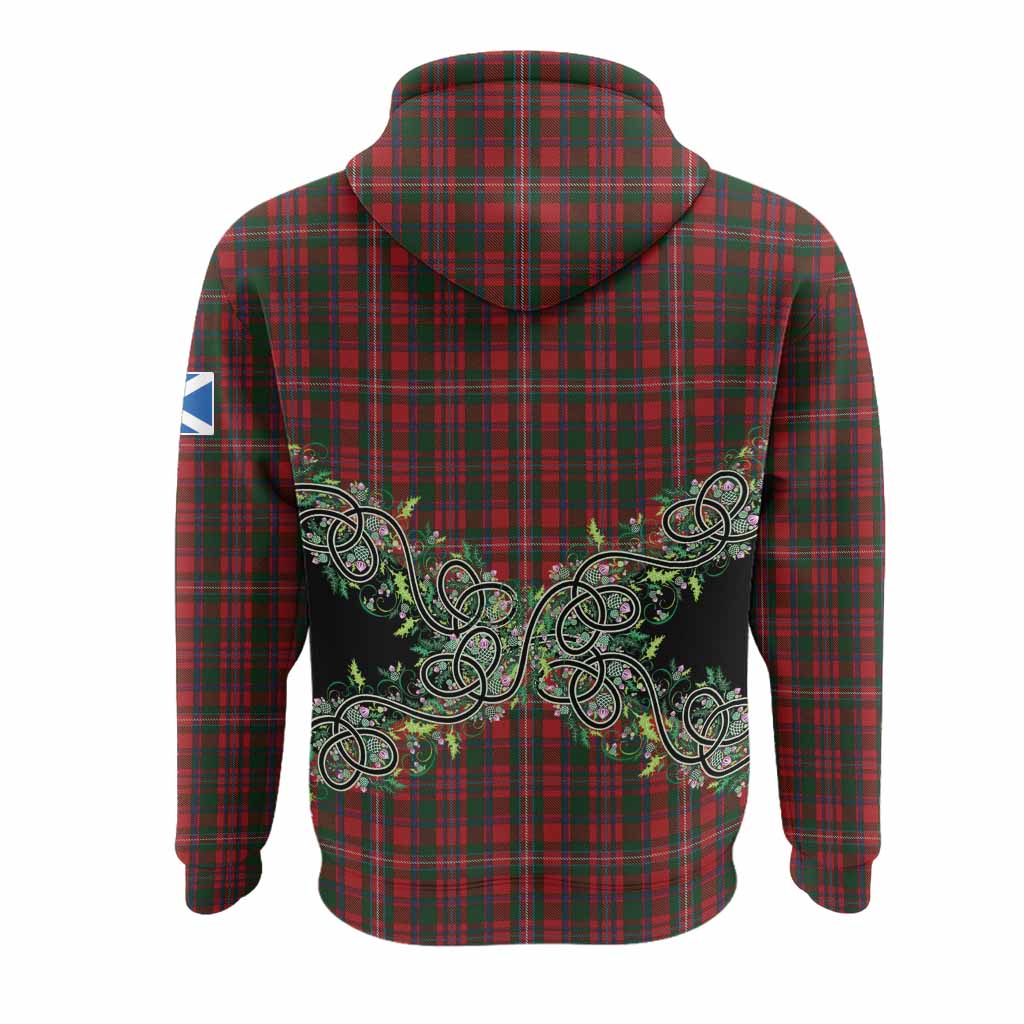 MacKinnon (McKinnon) Tartan Hoodie Thistle Scottish Spirit
