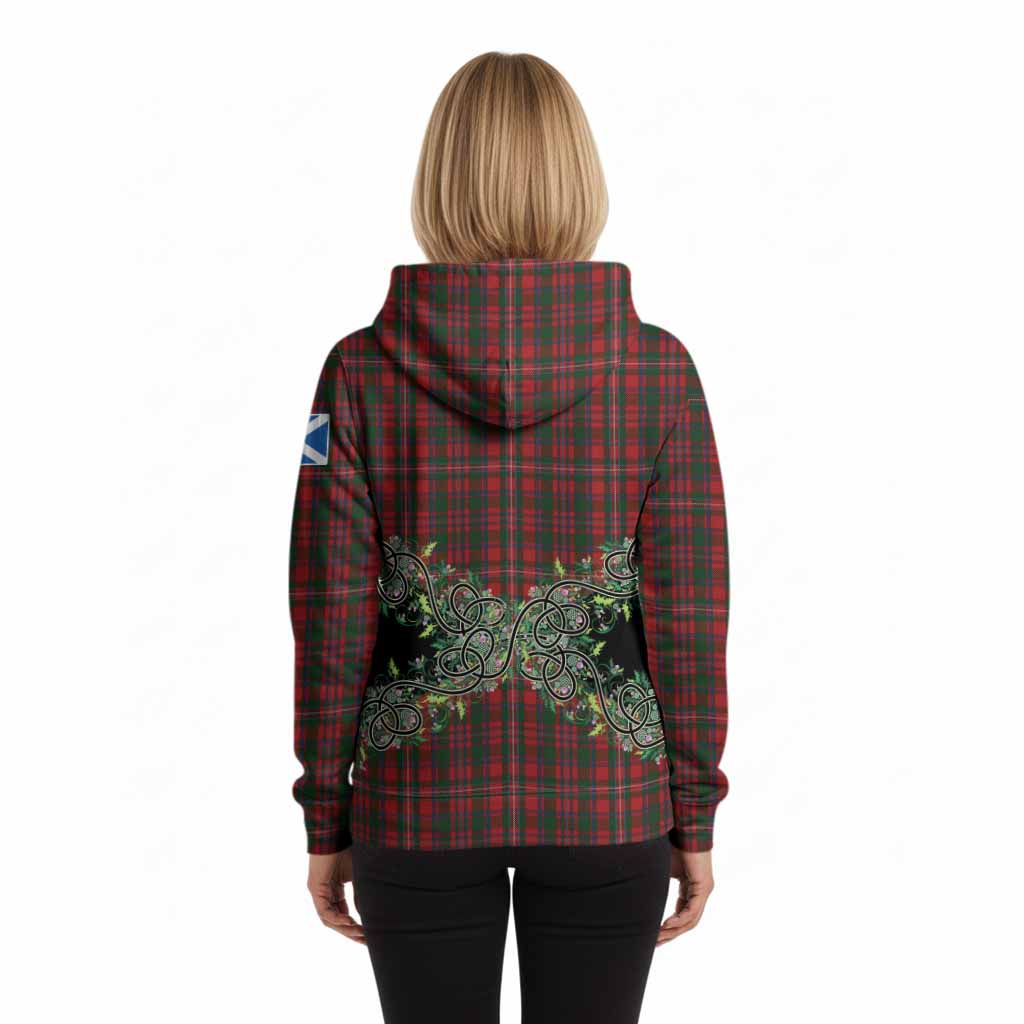 MacKinnon (McKinnon) Tartan Hoodie Thistle Scottish Spirit