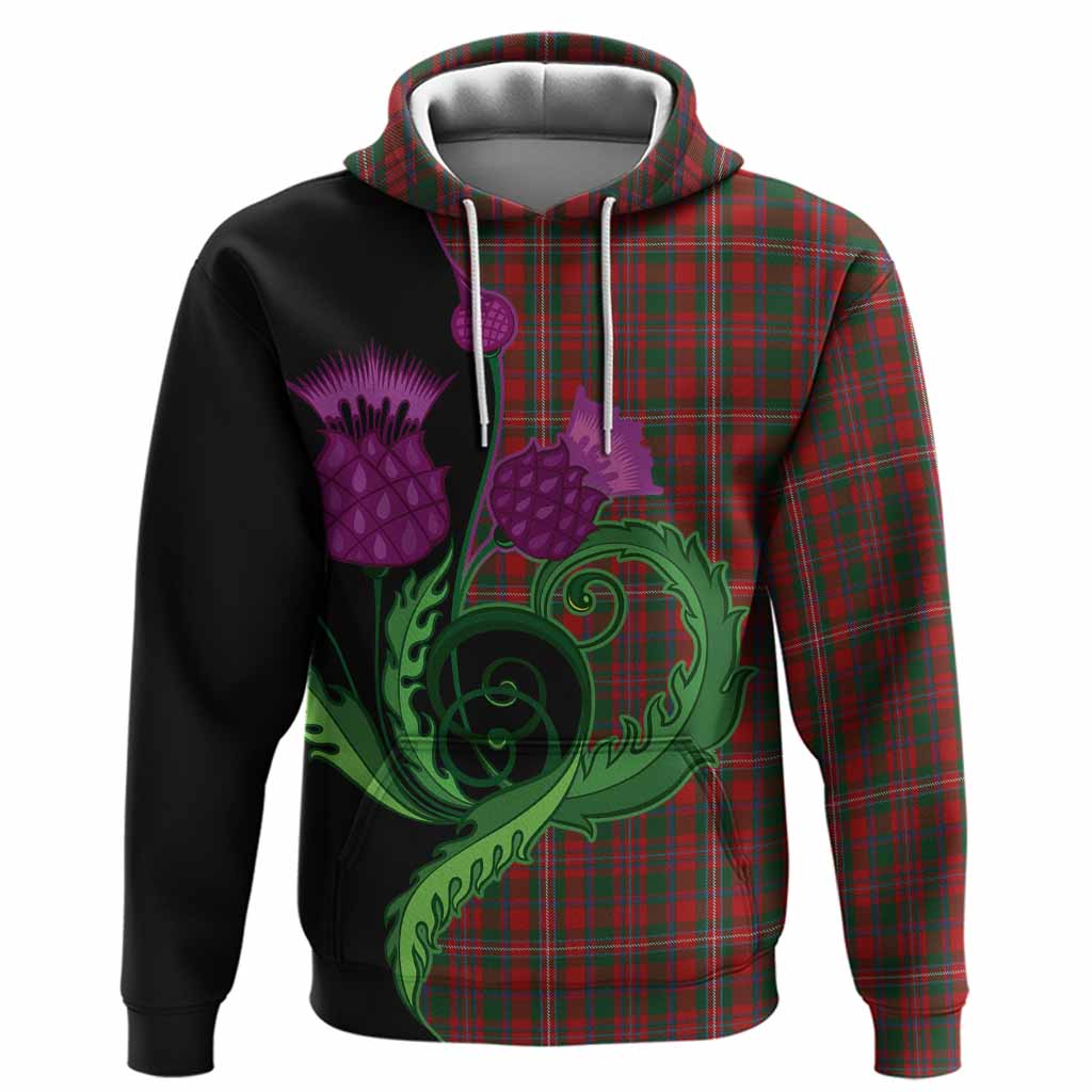 MacKinnon (McKinnon) Tartan Hoodie Traditional Scottish Thistle