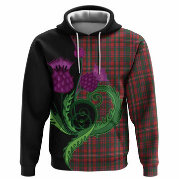 MacKinnon (McKinnon) Tartan Hoodie Traditional Scottish Thistle