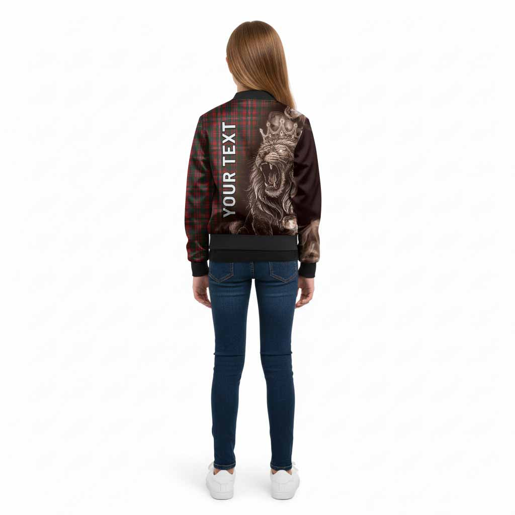 MacKinnon (McKinnon) Tartan Kid Bomber Jacket Roaring Lion Heritage