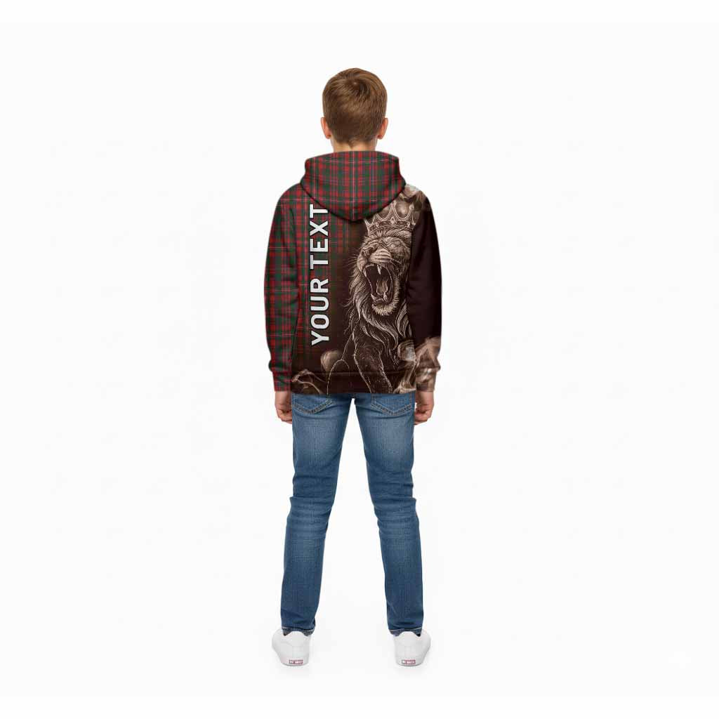 MacKinnon (McKinnon) Tartan Kid Hoodie Roaring Lion Heritage