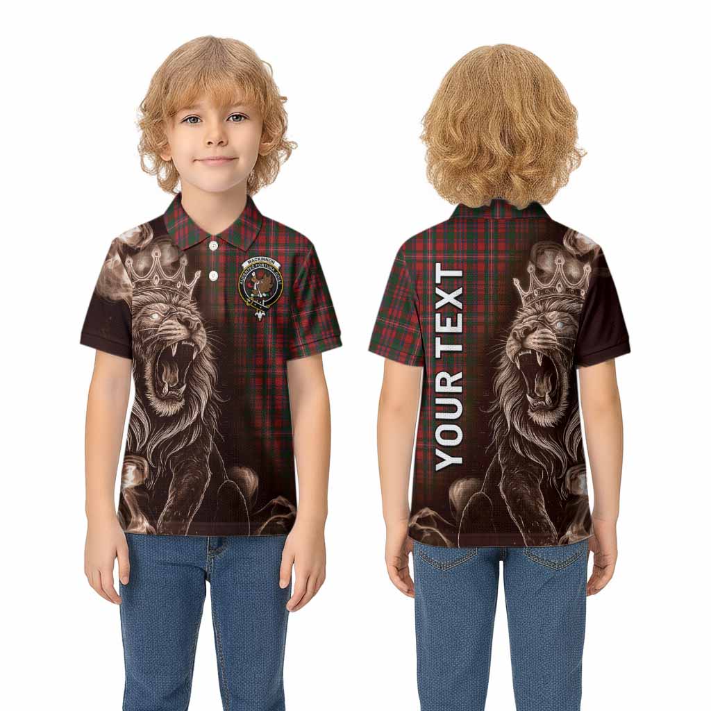 MacKinnon (McKinnon) Tartan Kid Polo Shirt Roaring Lion Heritage