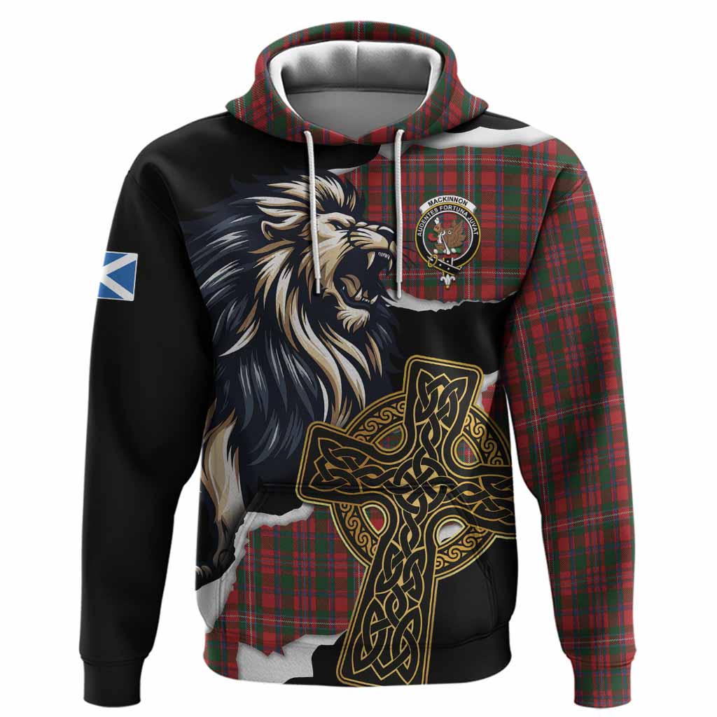 MacKinnon (McKinnon) Tartan Scottish Hoodie Lion Celtic Heritage
