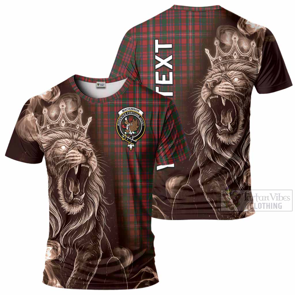 MacKinnon (McKinnon) Tartan T-Shirt Roaring Lion Heritage