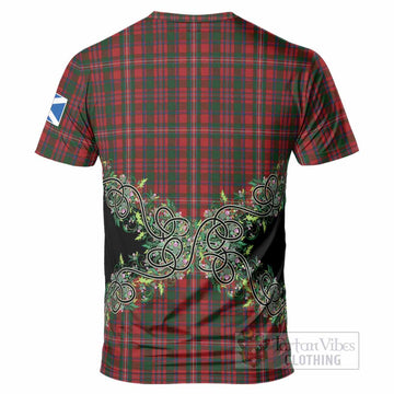 MacKinnon (McKinnon) Tartan T-Shirt Thistle Scottish Spirit